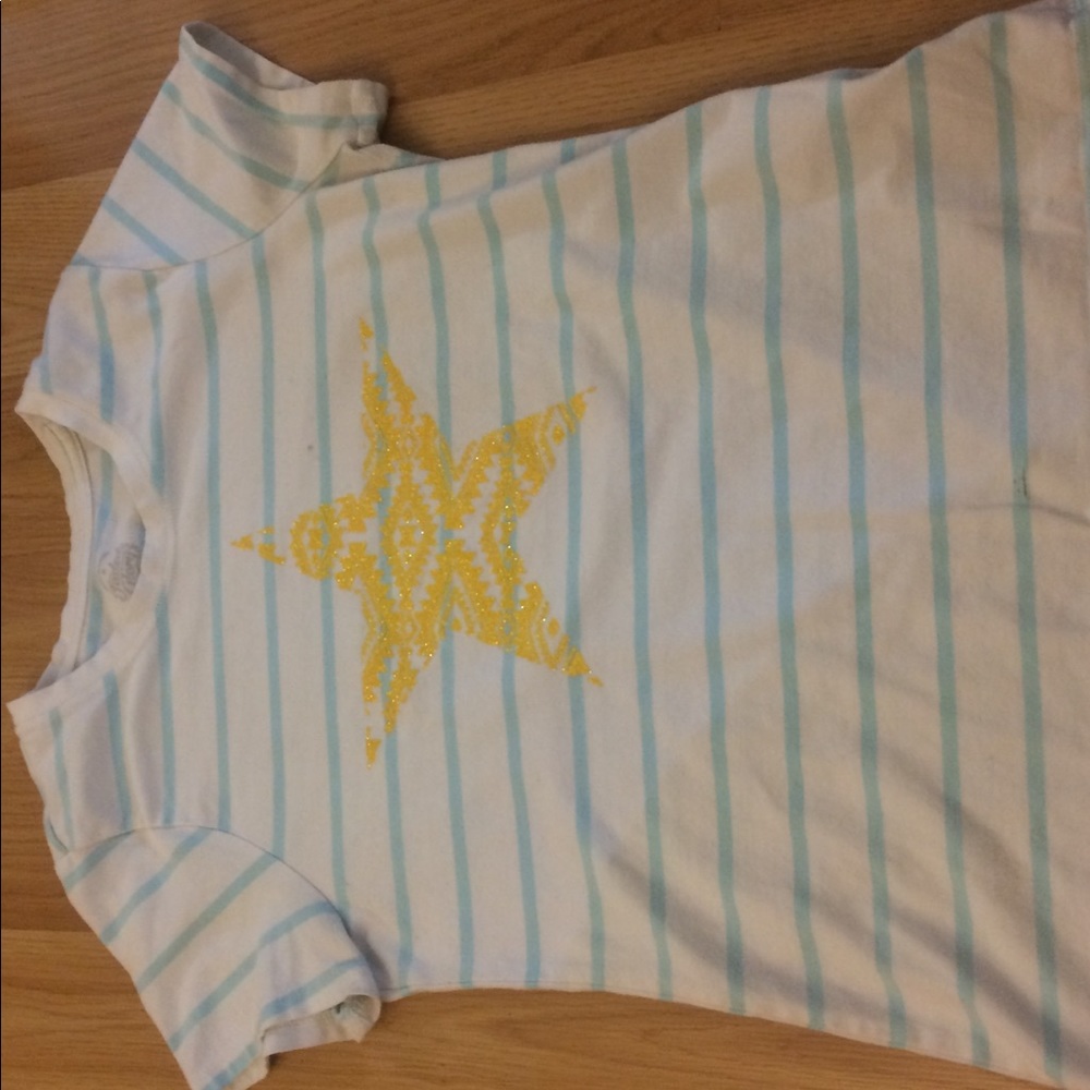 Kids Short sleeve striped shirt